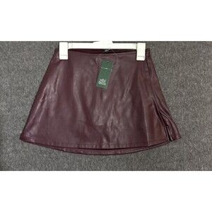 Wild Fable Women's Skirt Mini Fitted Brown xxs